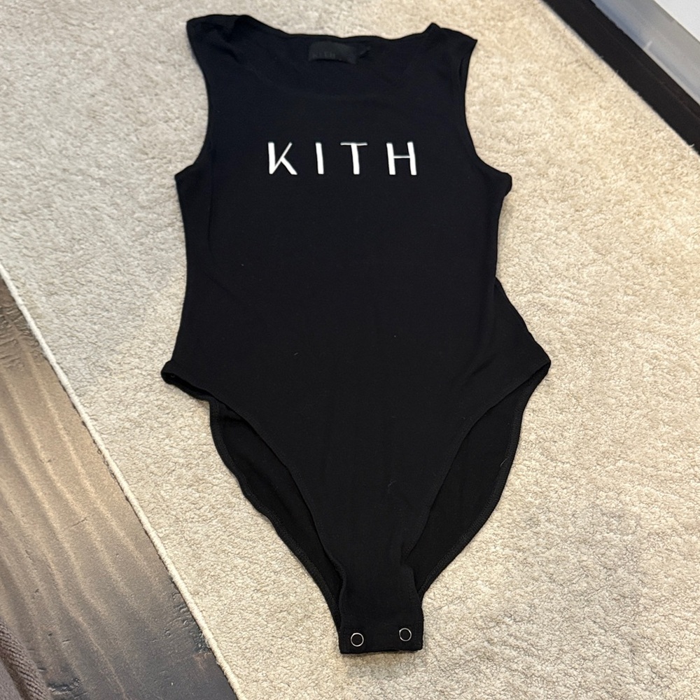 Kith Black Sleeveless Bodysuit